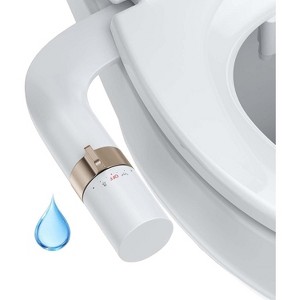 Garvee Mechanical Bidet Attachment, Bidet Attachment for Toilet, Toilet Bidet with Dual Self-Cleaning Nozzles, Rear and Feminine Wash - 1 of 4