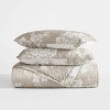 FIONECA Quilt Set- Lightweight - All Season Quilted Coverlet - Distressed Bouquet - 4 of 4
