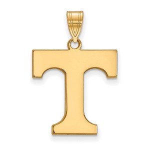 Black Bow Jewelry 14k Yellow Gold Tennessee Volunteers NCAA Large Pendant - 1 of 3