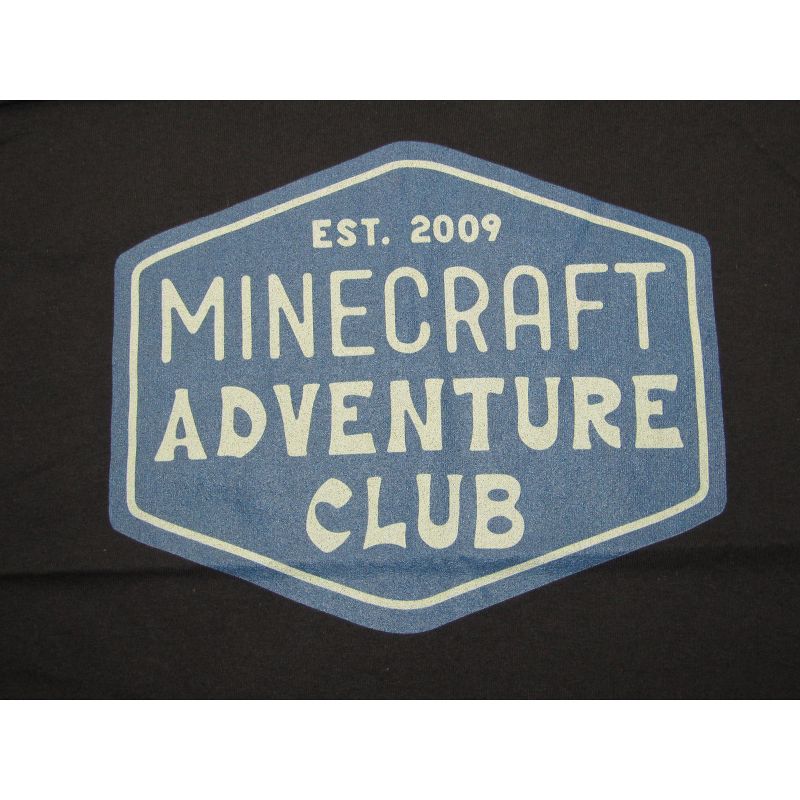 Minecraft Adventure Club Boy's Black T-shirt, 2 of 3