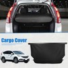 Unique Bargains Retractable Cargo Cover for Honda CRV 2012-2016 Rear Trunk Shielding Shade Black - 2 of 4