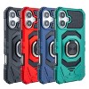 Reiko Kickstand Ring Holder TPU Shockproof Case for iPhone 16 PLUS - 4 of 4