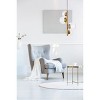 Elegant Lighting Wells 18 inch pendant in brass with clear shade - 2 of 4
