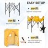 EAGLE PEAK Flex Compact 5x5 Pop-up Canopy Changing Room, Portable Privacy Dressing Room - 4 of 4