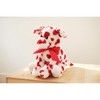 Bearington Collection Romantic Rover Stuffed Animal Plush with Hearts & Bow Puppy Dog, 12" - 2 of 4