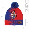 Super Mario Kids Winter Hats -  Cute Warm Pom Pom Beanie for Boys Ages 4-14 Cold Weather Hat - 2 of 4