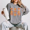 Simply Sage Market Coquette Candy Corn Chart Lightweight Garment Dyed Sweatshirt - 2 of 3