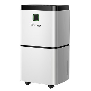 Costway 24-Pint Dehumidifier with Indicator 1,500 Sq. ft Coverage Area - 1 of 4