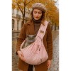 Parisian Pet 'Sling Carrier' for Dogs & Cats – Travel-Friendly, Stylish Pink Sling Carrier for Pets - 4 of 4