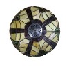 Chloe Lighting Adia Victorian Tiffany-Style Dark Bronze 2 Light Semi-Flush Fixture 16" Wide - 4 of 4