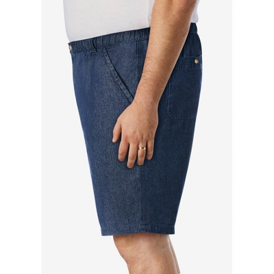 KingSize Knockarounds 8" Full Elastic Plain Front Short