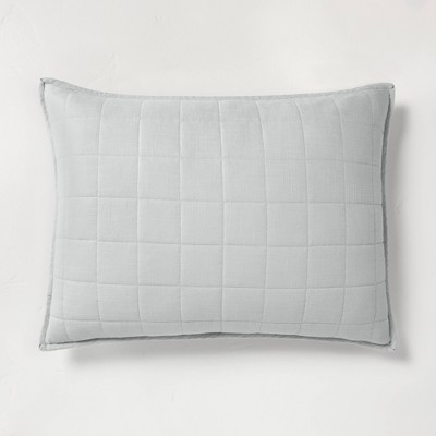 Heavyweight Linen Blend Quilt Pillow Sham - Casaluna™