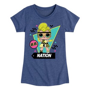 Girls' - LOL Surprise! - Cotton Candy Fitted Short Sleeve Graphic T-Shirt - 1 of 4
