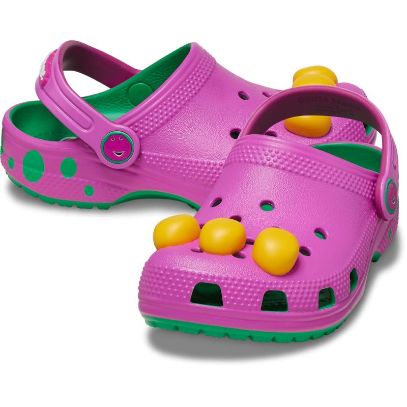 Crocs Toddler Barney Classic Clogs, 2 of 7