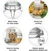 Bormioli Rocco Fido 5L Glass Jar - 169oz Airtight Storage with Metal Clamp & Rubber Gasket - Great for Kitchen Organization, Made in Italy - 4 of 4
