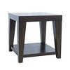 Jofran,Laurel Creek Modern Contemporary 24" Square End Table with Open Shelf - 2 of 4