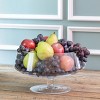 Park Hill Collection Basia Glass Stemmed Low Bowl - 2 of 4
