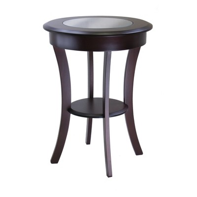 target round accent table