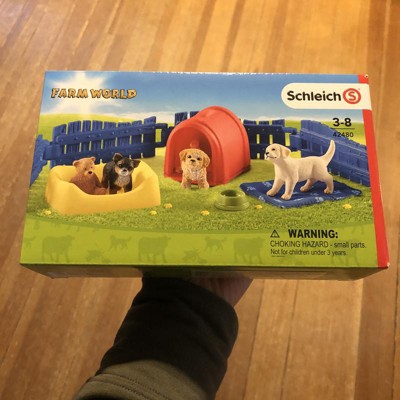 Schleich Puppy Pen 42480 — Busy Bee Toys