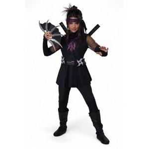 California Costumes Ninja-X Widow Strike Child Costume - 1 of 4