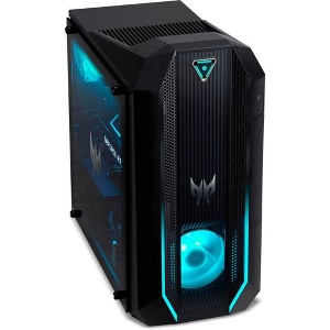 Acer Predator Gaming Desktop Computer Intel Core i7 16GB RAM 1TB HDD 512GB SSD NVIDIA GeForce RTX 2060 Super - PO3-620 - Manufacturer Refurbished - 1 of 4