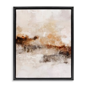Stupell Industries Beige & Brown Abstract, 25" x 31" - 1 of 4