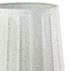 Fluted Sandy Planter White Metal - Foreside Home & Garden - 4 of 4