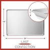 Last Confection 18" x 26" Commercial Grade Baking Sheet Pans, Aluminum Full-Size Rimmed Cookie Sheet Trays - image 2 of 4