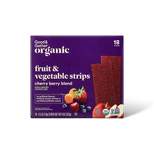 Organic Fruit and Vegetable Cherry Berry Strip - 9oz/18ct - Good & Gather™