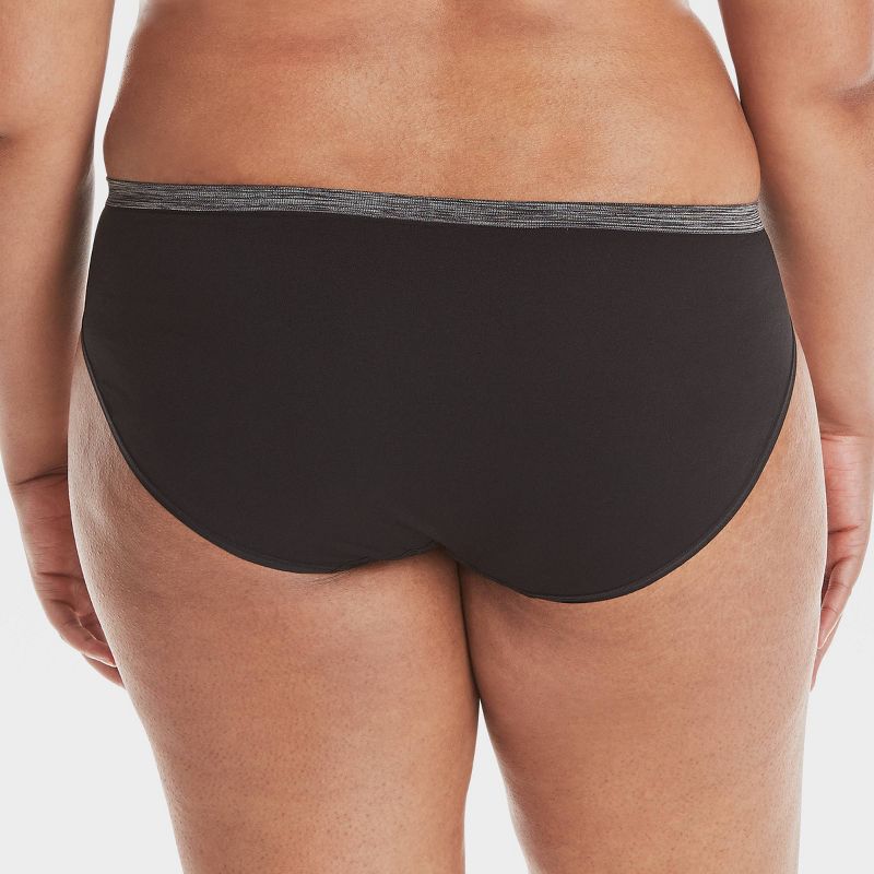 Hanes Women's 6pk Comfort Flex Fit Seamless Bikini Underwear - Colors May Vary, 5 of 5