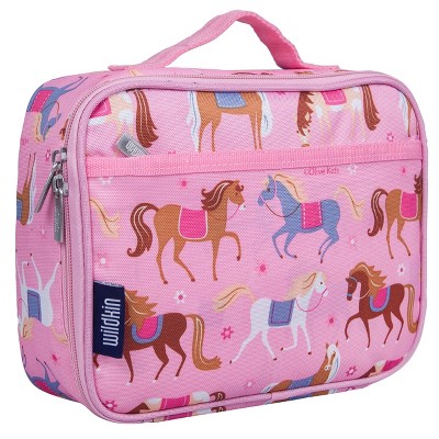 Wildkin Kids Insulated Lunch Box Bag (horses) : Target