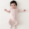 Kyte Baby Zippered Footie in Blush - 4 of 4