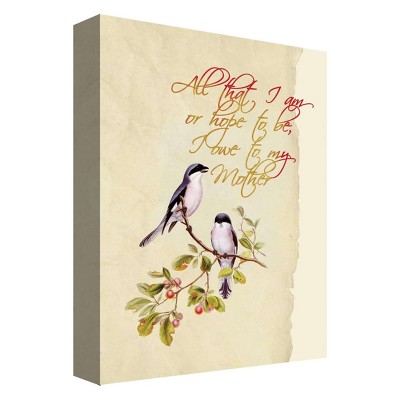 11" x 14" Love To My Mother Decorative Wall Art - PTM Images