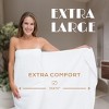 Wealuxe Luxury Soft Bath Sheet Towels - Cotton Luxury Bath Towels Extra Large - 2 Pack Highly Absorbent Hotel Quality Bath Towels Oversized - 35x70" - 4 of 4