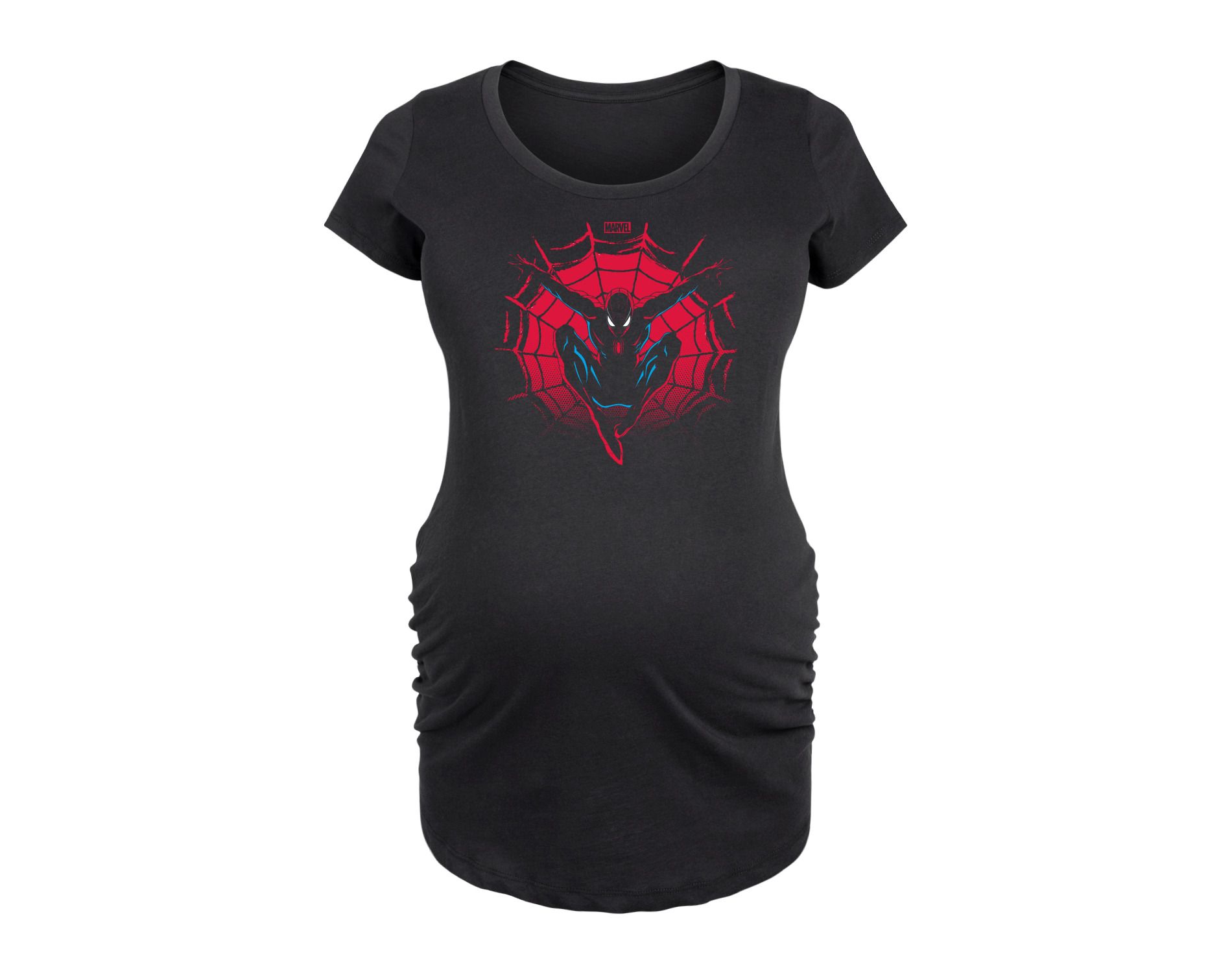 Women's Marvel Spider-man Silhouette  - Black - Large