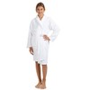 BC BARE COTTON Girls Shawl Robe Microfiber Plush Fleece Bathrobe - 4 of 4