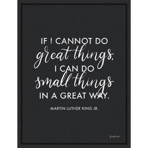Amanti Art Words of Wisdom III BW by Becky Thorns Canvas Wall Art Print Framed 18 x 24-in. - 1 of 4