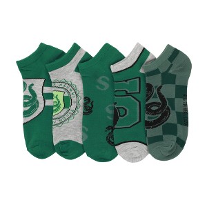 Harry Potter Slytherin Ankle Socks 5-Pack for Women - 1 of 4