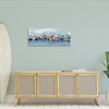 Stupell Industries Boats Docked in Ocean Marina Gallery Wrapped Canvas Wall Art - 2 of 3