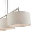 Livex Lighting Meridian 3 - Light Chandelier in  Brushed Nickel - 2 of 4