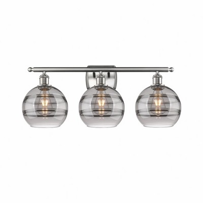 Rochester - 3 Light Bath Vanity In Industrial Style-10.88 Inches Tall and 28 Inches Wide