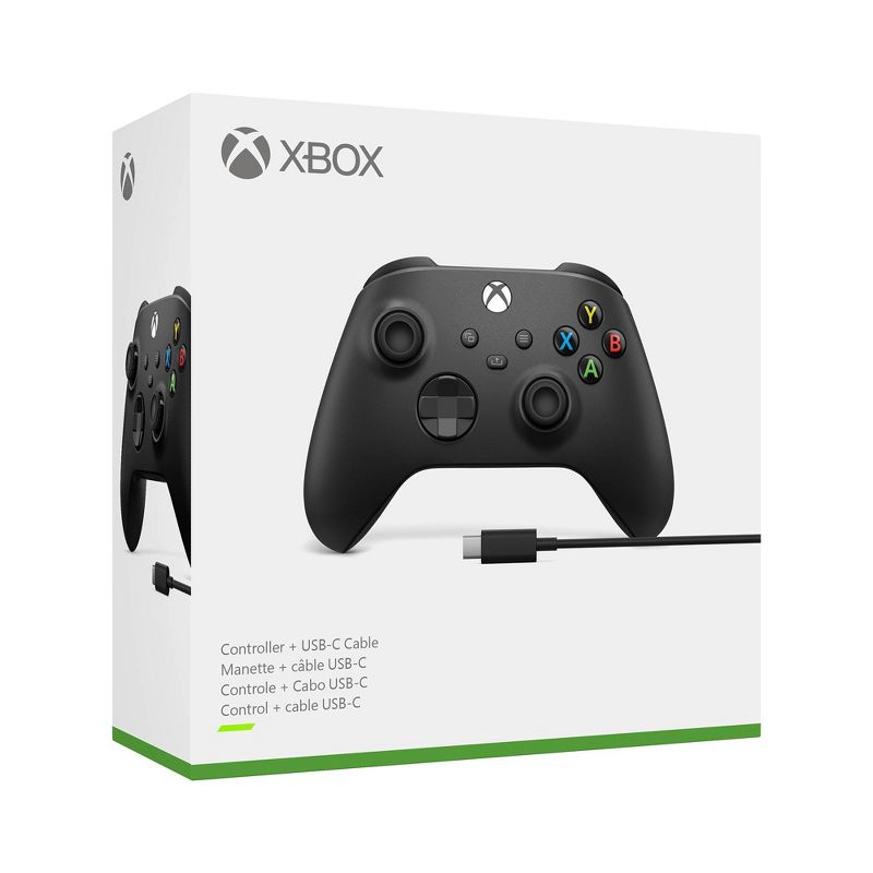 Xbox Wireless Controller + USB-C Cable for Xbox One/Series X|S, 4 of 6