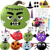 Joyfy Halloween Pumpkin Decorating Kit, Halloween Painting Kits Party Favors for Kids, Arts and Craft Party Supplies, DIY Coloring Pumpkin Decorations - 2 of 4
