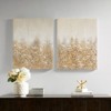 VisioGear 2PCS Heavily Embellished Wall Art Set, Wall Decor for Hallway Office Wall Decor, Multicolor, 28"*22"*1.5" - 2 of 4