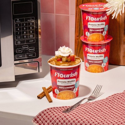 Flourish Protein Muffin Cup Maple Cinnamon