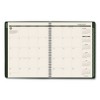 Recycled Weekly Vertical-Column Format Appointment Book, 11 x 8.25, Green Cover, 12-Month (Jan to Dec): 2025 - 3 of 4