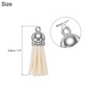 Unique Bargains PU Leather Craft Bracelets Jewelry Making Keychain Tassels 200 Pcs - 2 of 4