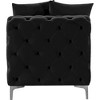 Meridian Furniture,Tremblay Velvet Armless Chair - 3 of 4