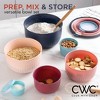 COOK WITH COLOR DEEP MIXING BOWLS WITH LID 12 PIECE - 3 of 4