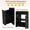 30"W Bathroom Vanity with Ceramic Sink, Bathroom Cabinet with Double-tier Drawer,Soft close Doors and Storage Cabinet,White/Black/Blue/Grey-ModernLuxe - 4 of 4